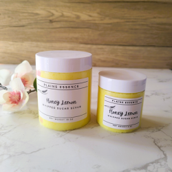 Honey Lemon Whipped Sugar Shea Scrub